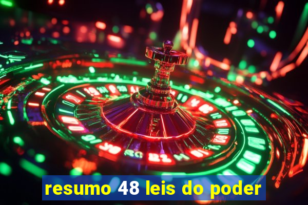 resumo 48 leis do poder